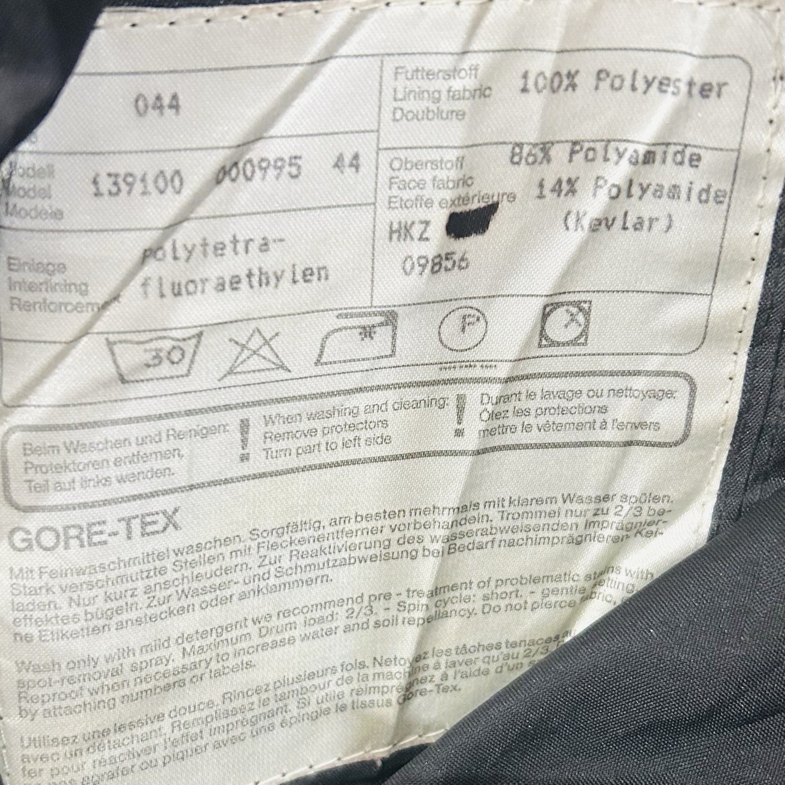 Vintage 90’s BMW Gore-Tex Motorrad Klepper Motorcycle Suit Men’s 44 Jacket