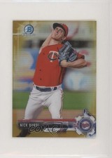 2017 Bowman Chrome Minis Prospects Gold Refractor 7/50 Nick Burdi #BCP15 s5j