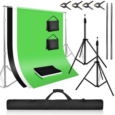 3x2M Hintergrundsystem Hintergrund Fotostudio Clips Fotografie