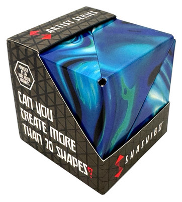 Shashibo Cube geometrischer Magnet Würfel magnetisch 3D-Puzzle Mystic Ocean NEU