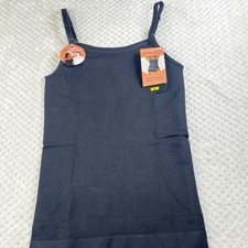Shapermint All Day Every Day Scoop Neck Cami Black Size Medium Seamless
