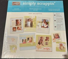 Stampin' Up Simply Scrappin' JUST DELIGHTFUL Kit NEW Sealed Retired