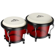 Bongo Drums 6 and 7 Set for Kids Adults Beginners Professionals Transparent...