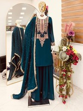 Designer Indian Pakistani Salwar Kameez Bollywood Dress Party Wear Suit wedding