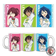 NEW Too Many Losing Heroines! Mug Cup Anna &amp Lemon &amp Chika