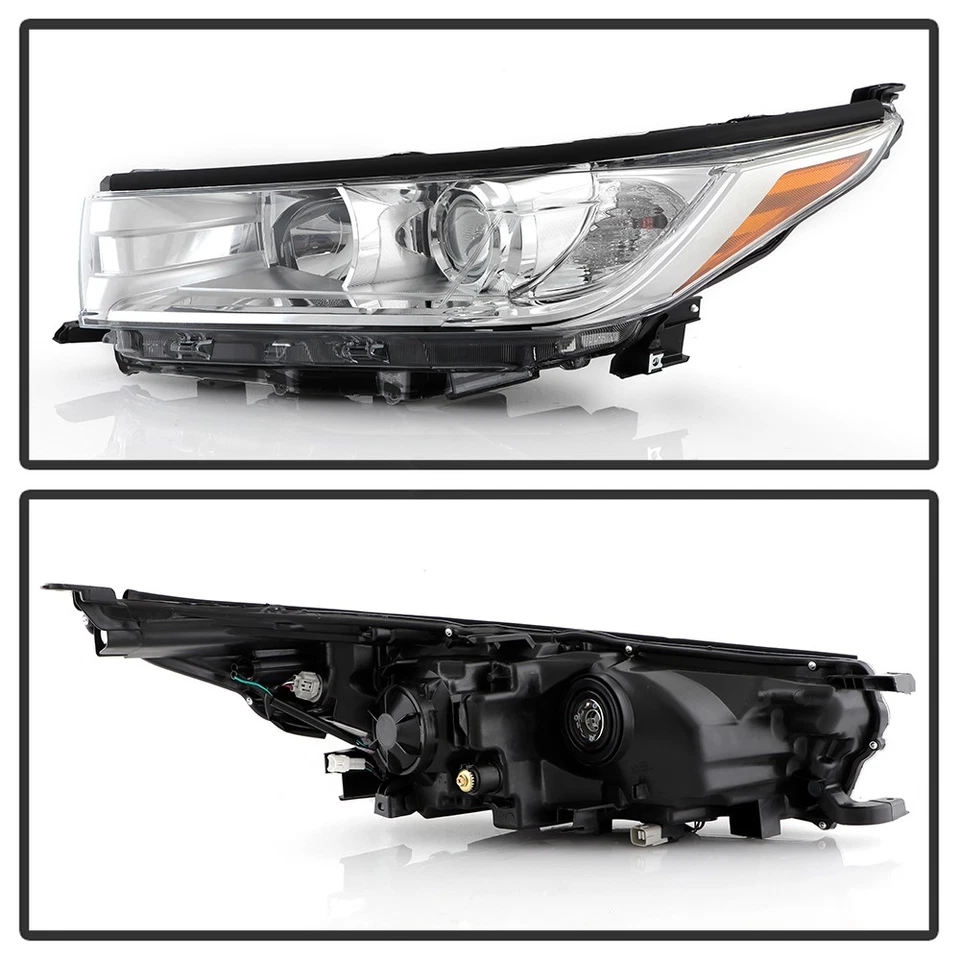 Faro proyector lado del conductor para Toyota Highlander LE XLE 2017-2019 Foto 3 de 4