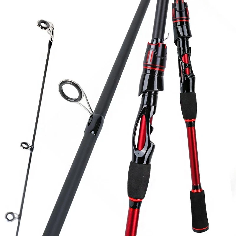 4 Pieces Travel Spinning Rod Fiberglass Spinning Fishing Rod Portable Rod 1.8M
Opens in a new window