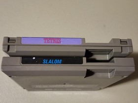 Tetris (Nintendo Entertainment System, 1989) and Slalom