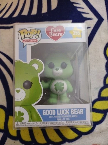 Good Luck Bear Funko Pop! #355 Animation Care Bears Vinyl Figure Pop Protector