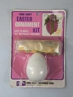 Vintage Fibre Craft Sequin Easter Egg Ornament Kit Sealed 1973