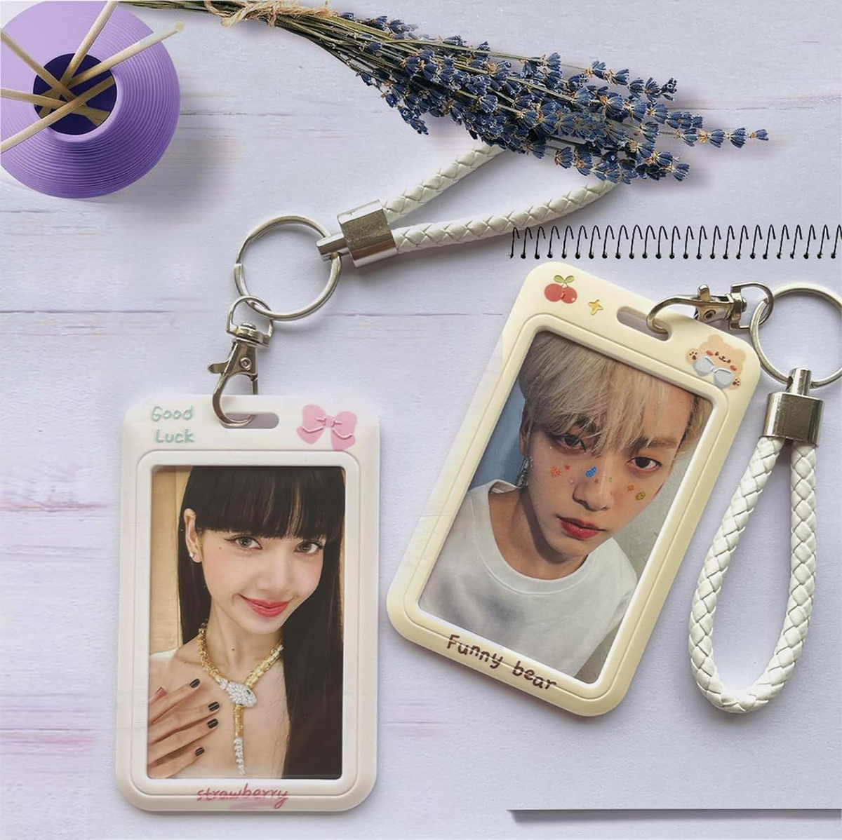 Double Sided Keychain MemorablePix Mini Film Photo Keychain Picture ...