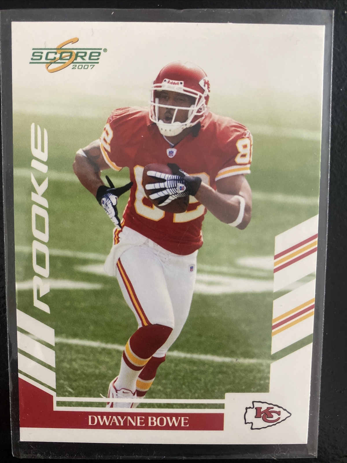 2007 Score #336 Dwayne Bowe RC Rookie Chiefs