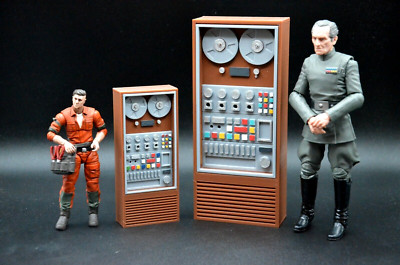 Retro COMPUTER  1:12 & 1:18 SCALE  FIGURE DIORAMA GI JOE STAR WARS
