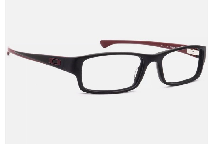 Oakley Servo OX1066-0453 Black Red Eyeglasses Frames 53-18 140 Men Glasses