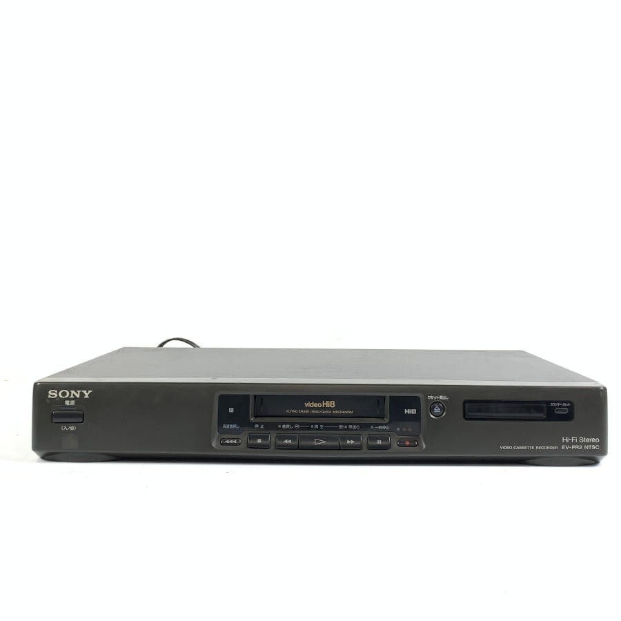SONY EV-PR2 NTSC 8ミリ Hi8 ビデオカセットレコーダー Sony EV-PR2 Hi8 8mm VCR Video Deck Player 100V Perfect