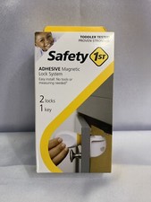 Safety 1st Adhesive Magnetic Lock System 2 Locks 1 Key