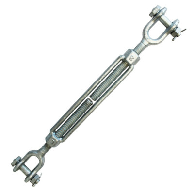 1/2 x 9 Turnbuckle JAW JAW Pulley Galvanized Drop Forge Swivel Hoist Eye 2200 LB