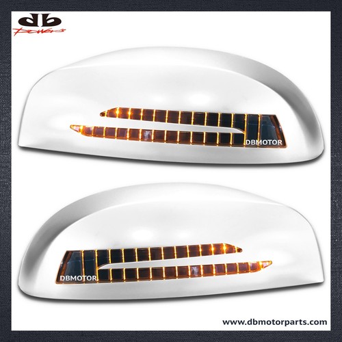 DBMOTOR 2007-2013 Silverado / Tahoe Mirror Cover with LED Indicator - Chrome - Picture 6 of 9