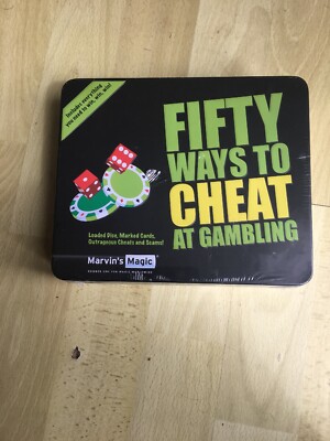 MARVINS MAGIC FIFTY 50 WAYS TO CHEAT AT GAMING IN TIN BOX - NEU & VERSIEGELT!!