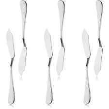 6pcs Stainless Steel Butter Knife, Cheese/Butter Spreaders