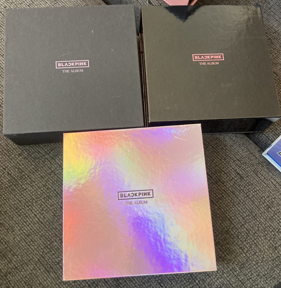 BLACKPINK Broadcast サノク　レア 3 X Black-Pink: The Album (CD's+ Books) Blackpink No Photo Cards