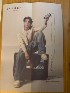 Jungkook Golden Poster | eBay