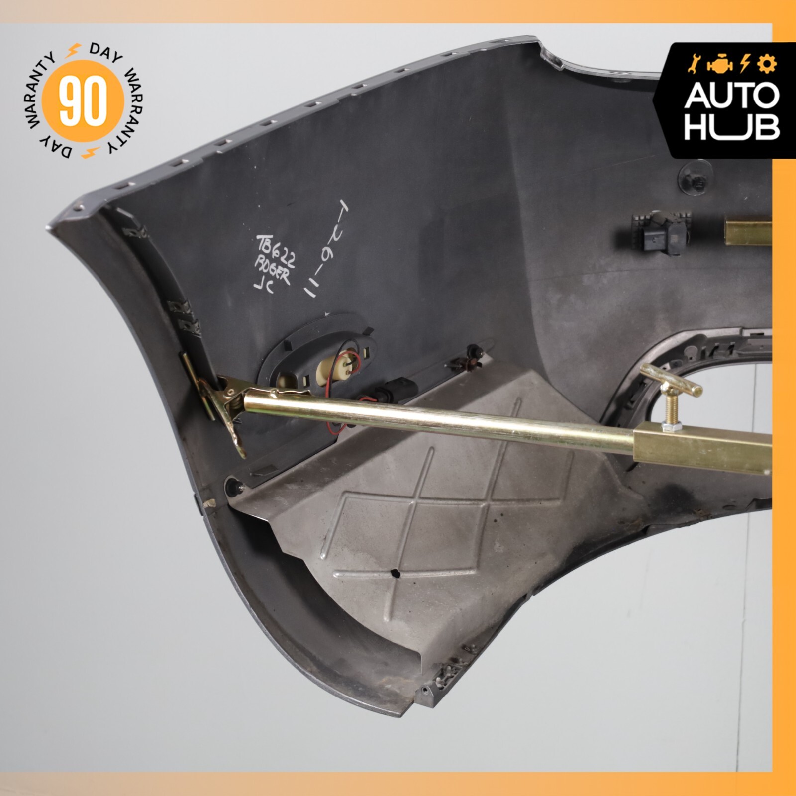 2008 Bentley Continental GTC Rear Bumper Cover Assembly w/ Park Assist OEM 46k