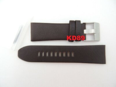 Genuine ORIGINAL DIESEL DZ 1206 BROWN Leather Strap Band 27mm