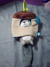 Manhattan Toy Lullaby Squirrel Acorn Musical Plush Baby Toy Crib Pull