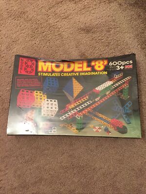 Retro Modell 8 Konstruktionsspielzeug Steine
