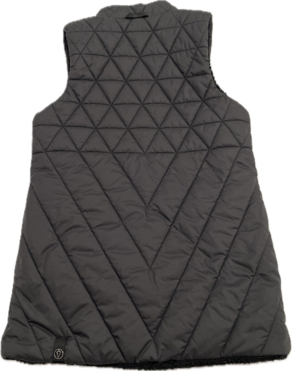 ivivva by Lululemon Girl's 10 Reversible Quilted Sherpa Fleece