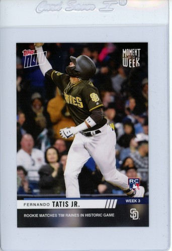 2019 Topps Now MOW-3 Fernando Tatis Jr.