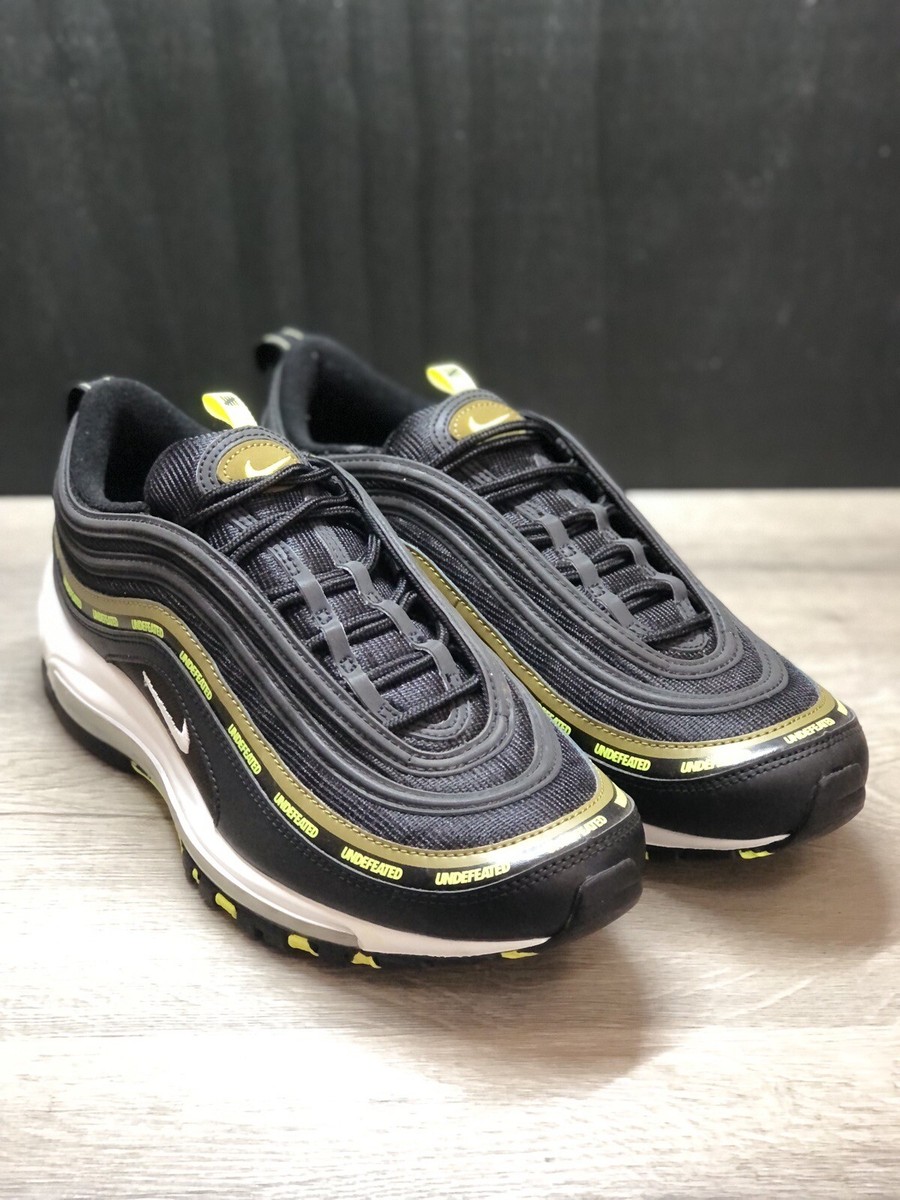 NIKE Air Max 97 x Undefeated Black Size 9.5 DC4830-001 Black