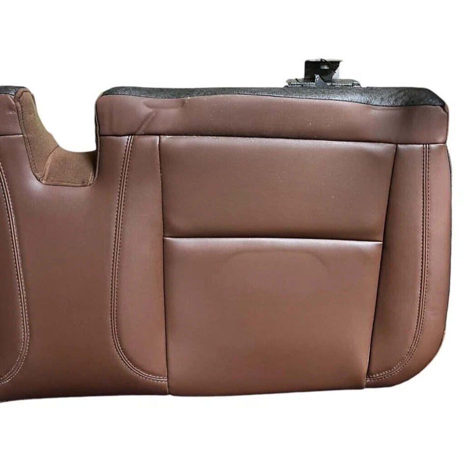 Lincoln Aviator 2020-2024 asiento trasero tercera fila inferior cuero cojín inferior OEM Foto 3 de 4