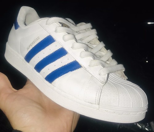 adidas superstar custom blue