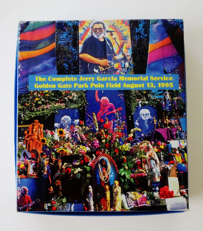 Grateful Dead Jerry Garcia Memorial Box Set Golden Gate Park SF 8/13/1995 4 CD - Image 2 of 4