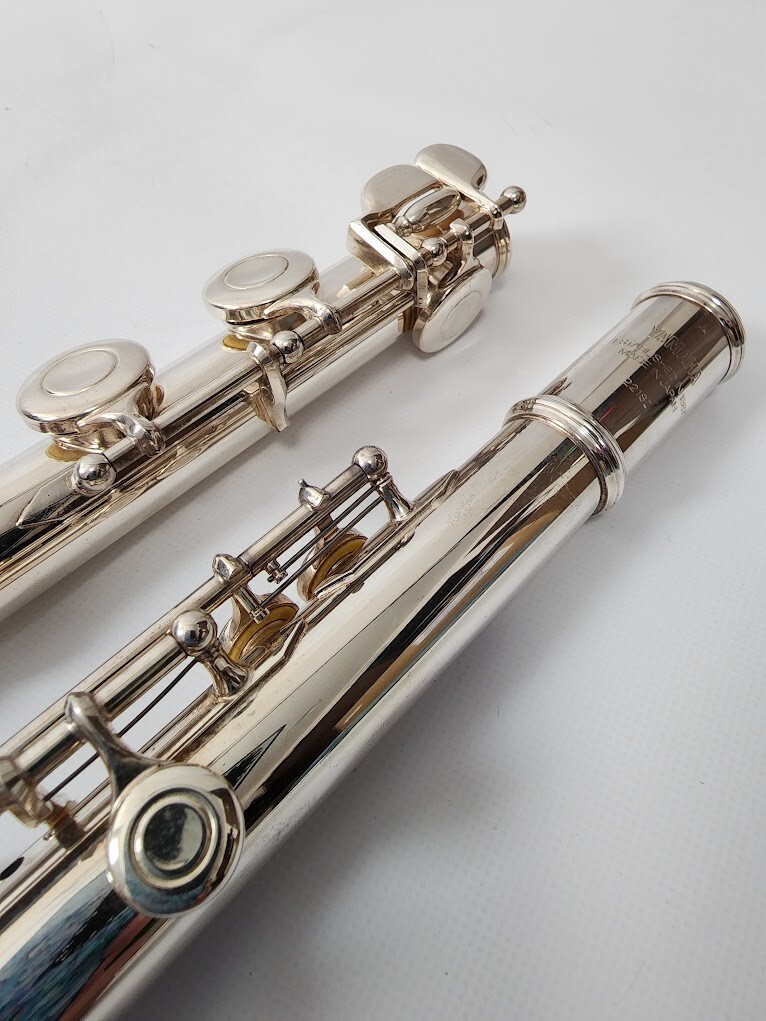 Yamaha Flute YFL-221SII Nickel Silver Musical instrument Hard case
