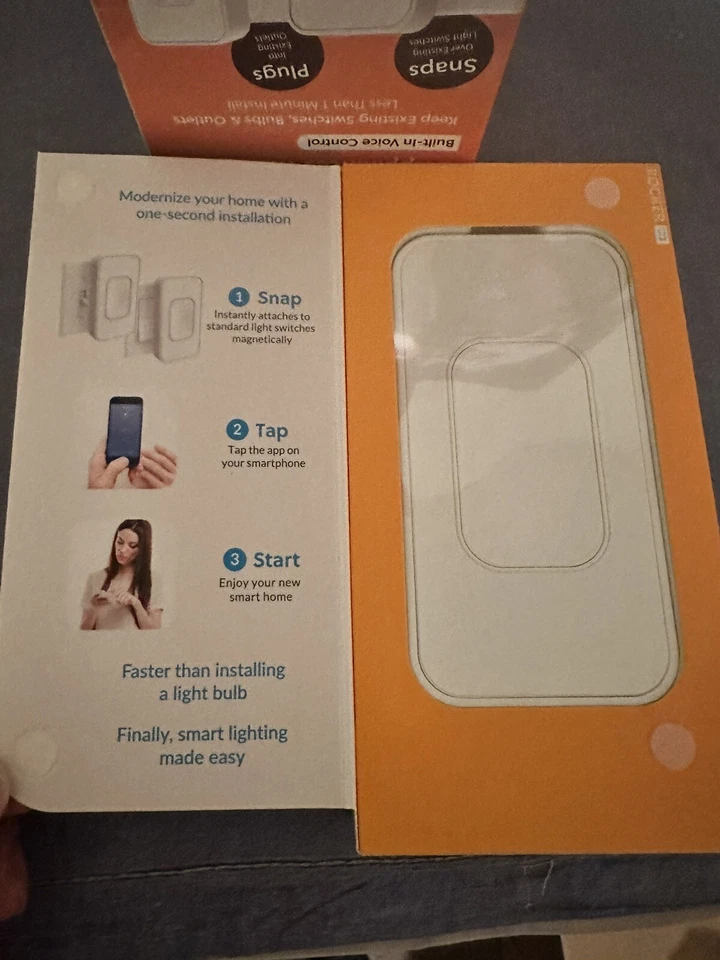 SWITCHMATE STARTER KIT Snap On Smart Lighting & Appliances That Listen - Image 4 of 4
