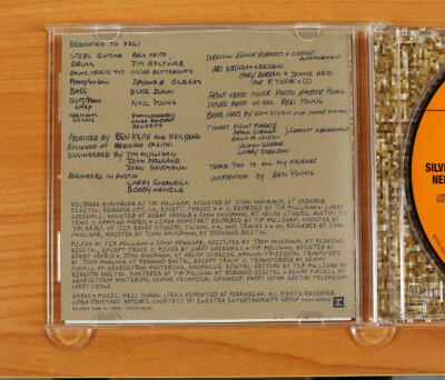 Neil Young - Silver & Gold CD (Japan 2000 Reprise Records) WPCR