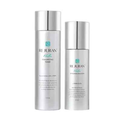 REJURAN Healer Rebalancing Toner 120ml & Refreshing Emulsion 45ml Set | Hydratin