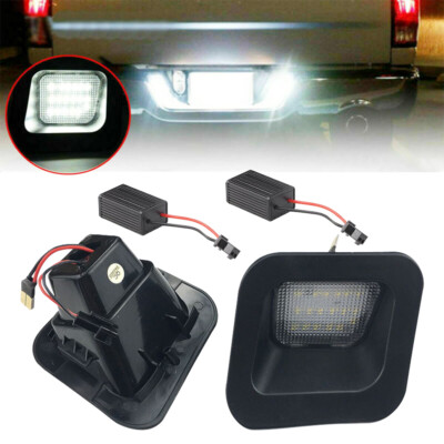 Ddr4 Ram White 2006 Dodge Ram 1500 Headlights Bestview Smoked LED License Plate Light With All-In-One Socket, Tag Light Assembly Compatible With 2003-2018 Dodge Ram 1500 2500 3500 Pickup Truck 2017 Ram - Foto 9
