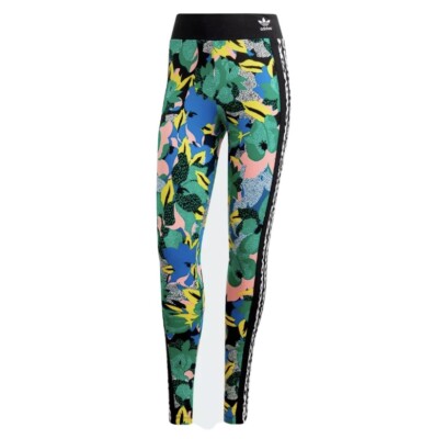 ADIDAS ORIGINALS HER STUDIO LONDON FLORAL LEGGINGS  UK 8 Small S BNWT LAST FEW