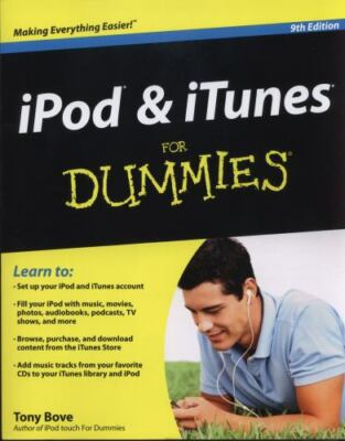 iPod and iTunes For Dummies - 9781118130605, paperback, Tony Bove