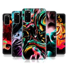 OFFICIAL HAROULITA ABSTRACT GLITCH 5 HARD BACK CASE FOR SAMSUNG PHONES 1