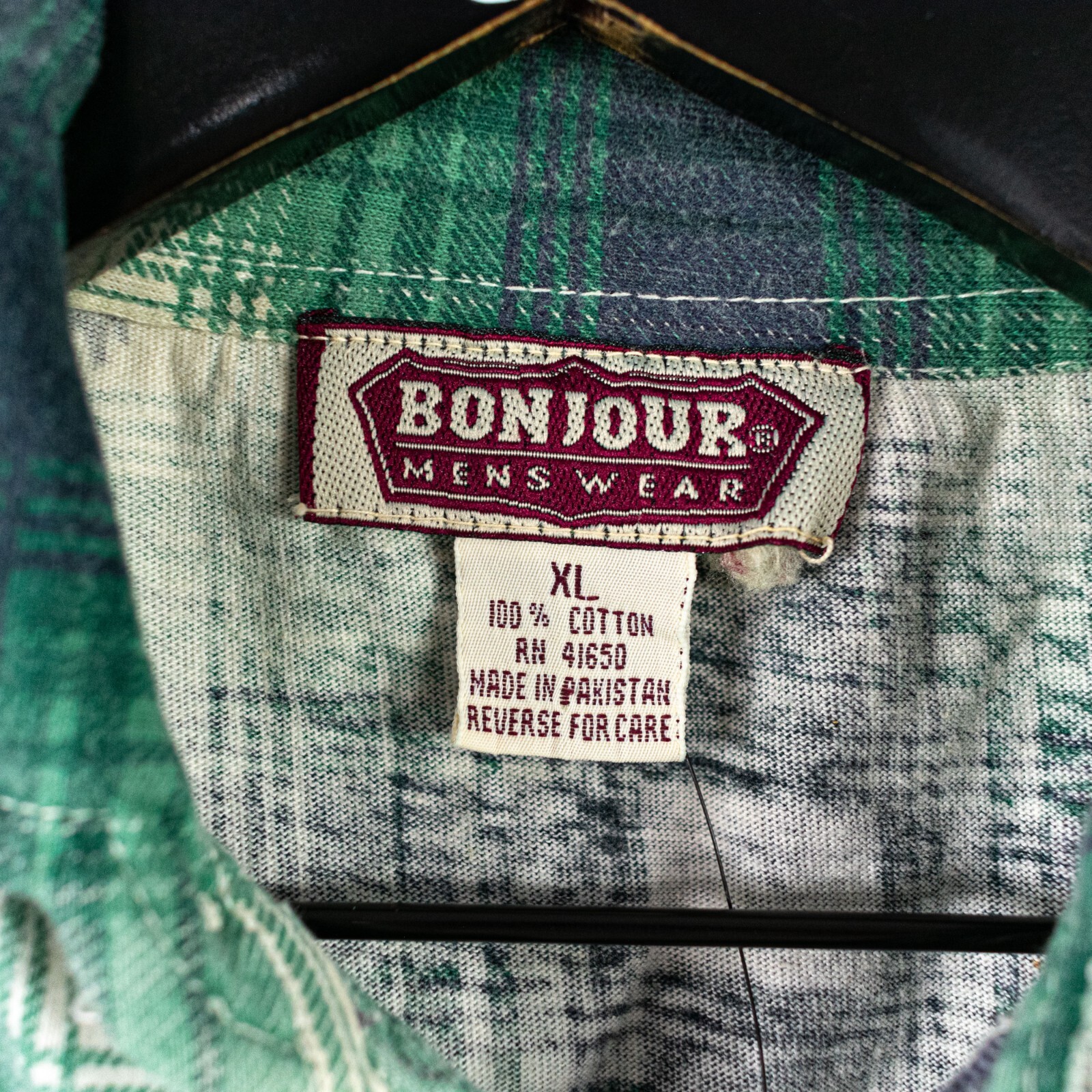 Vintage 90s Bonjour Southwestern Sleeveless Flannel Shirt XL Mens