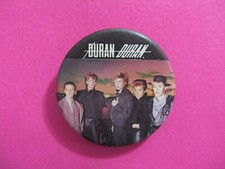 DURAN DURAN LARGE VINTAGE BUTTON PIN BADGE US IMPORT 49