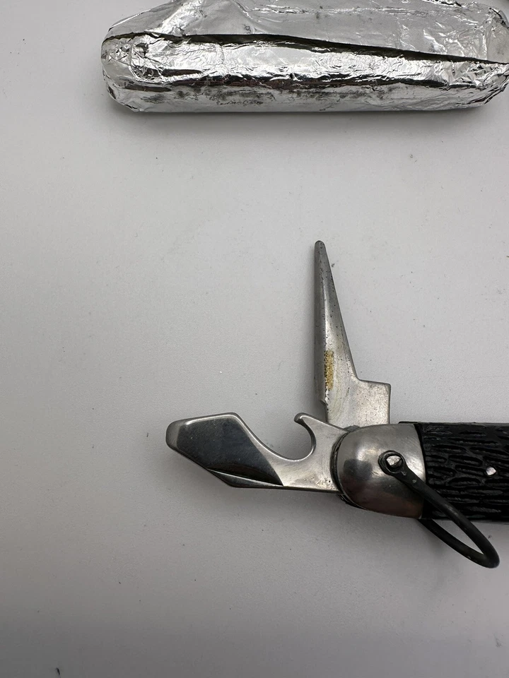 5x VINTAGE JAPAN 619 SWISS ARMY BOY SCOUT MUTLI BLADE POCKET KNIFE KNIVES TOOLS - Image 3 of 4