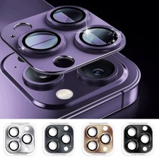 For iPhone 16 Pro Max/16 Pro Metal Camera Len...