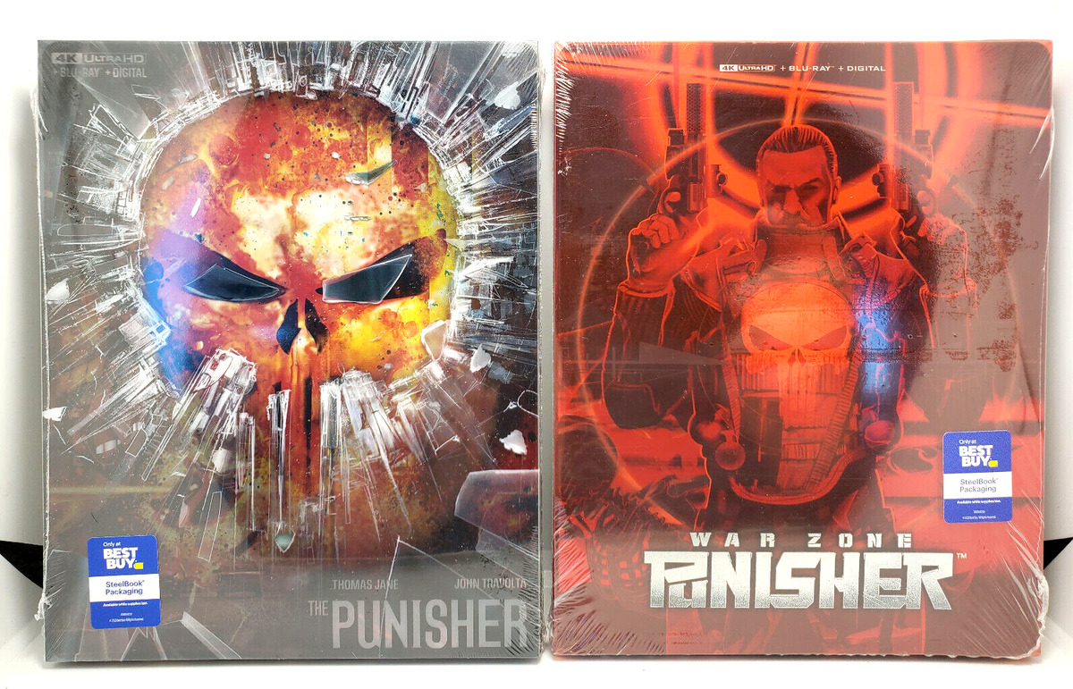 Punisher: War Zone 4K Blu-ray (4K Ultra HD + Blu-ray + Digital)