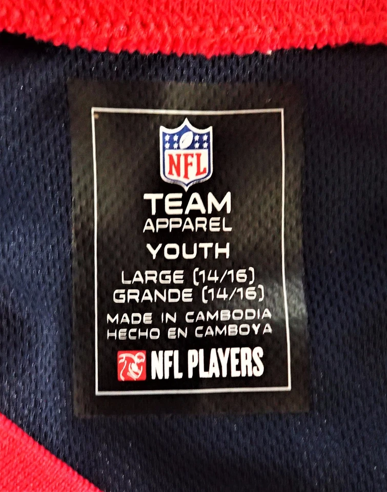 Youth Large Houston Texans TX #23 Arian Foster NFL  Football Jersey - Image 4 of 4